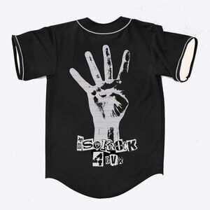 ISOKNOCK ISOxo & Knock2 – 4EVR Baseball Jersey For EDM Festivals V2
